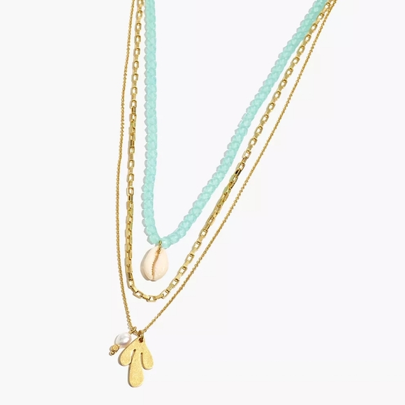 Madewell Marineleaf Necklace Set